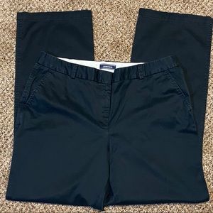 Lands End classic ladies black trousers business casual Office size 16 m…